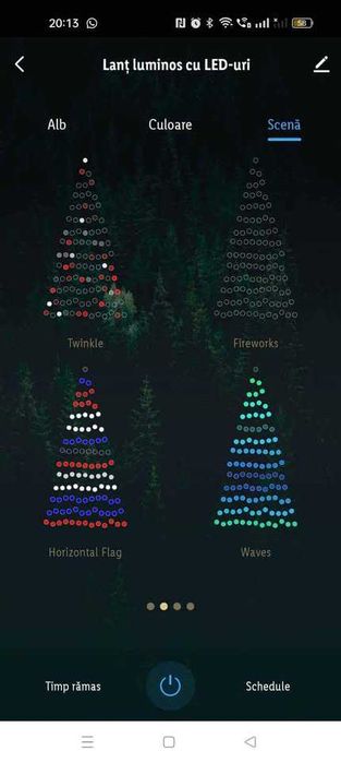 Instalație brad Smart 200 LED – compatibilă Lidl Home&Google Assistant