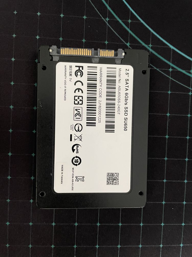 Ssd ADATA 240gb perfect functional