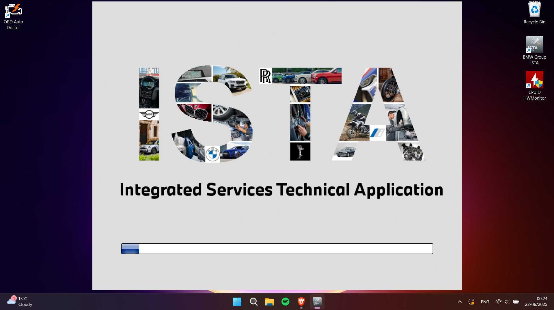 Interfata BMW ISTA+ preinstalata ssd