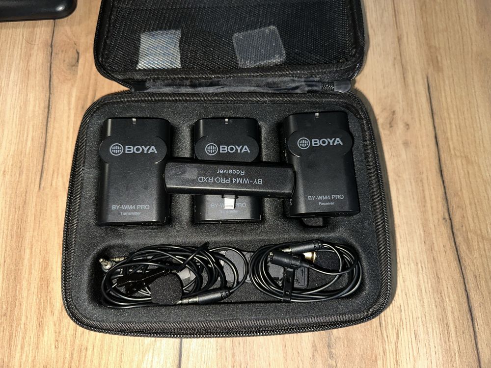 Продаю беспроводные петличные микрофоны BOYA BY-WM4 PRO