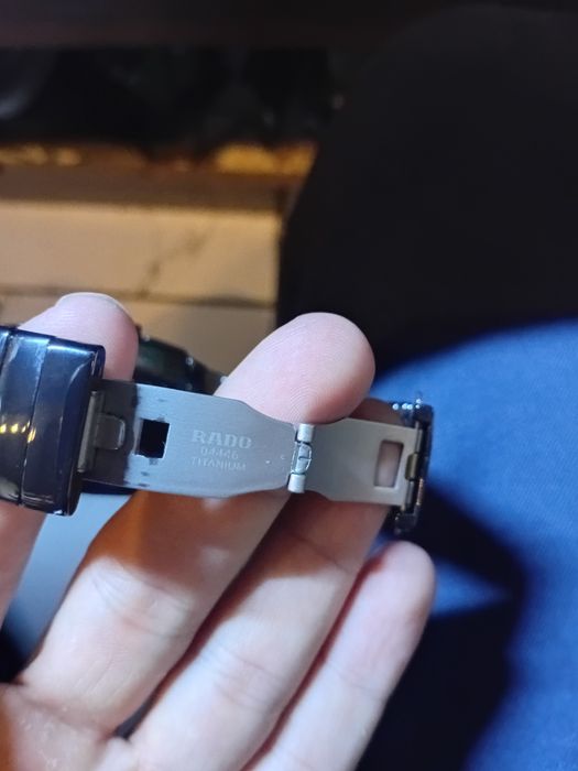 Rado qol soat b/u orginal natural titanum ceramic