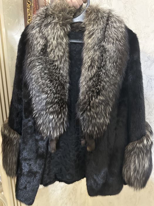 Норковый полушубок