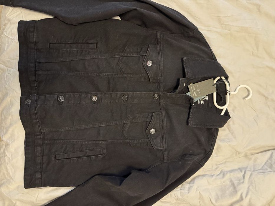 Ново черно дънково яке ONLY&SONS