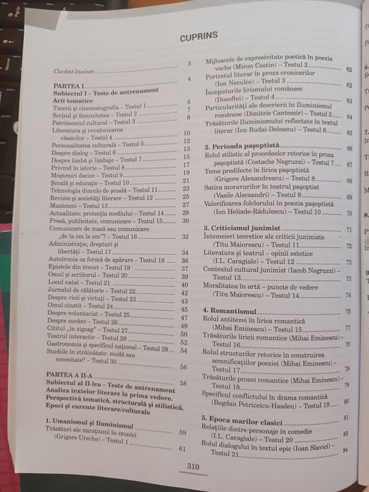 Culegere completă bac Limba Româna  Ed paralela 45