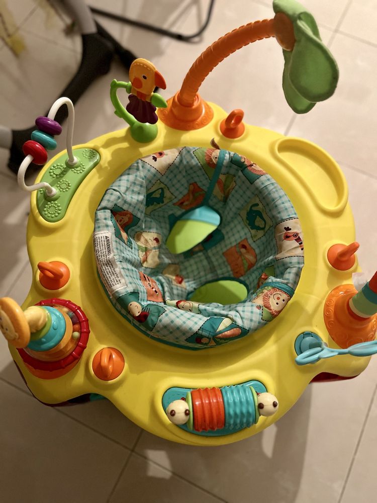 Centru activitati Bright-starts springin’ safari bounce a round