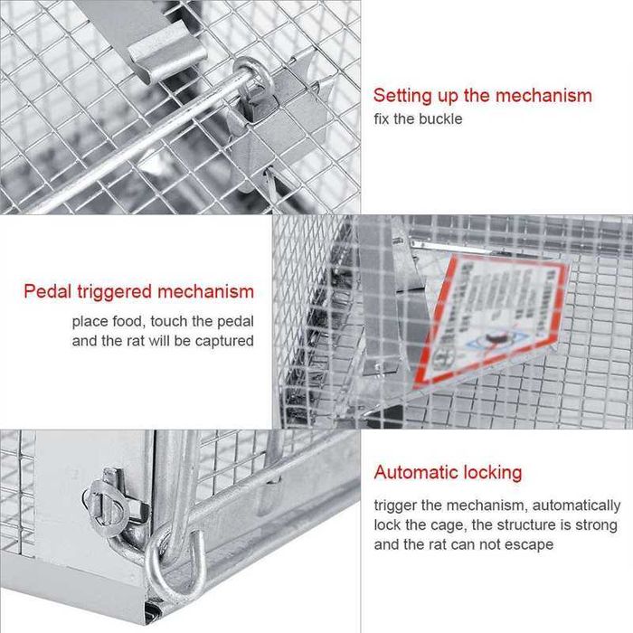 Cursa sobolani fara otrava! Gri galvanizat. Produs nou!