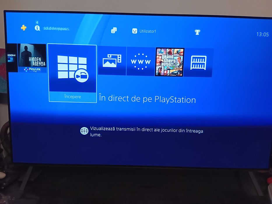 Consola PS4 cu probleme de actualizare soft, in rest functionala