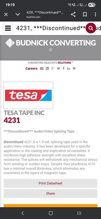 Scotch tesa pt audio -video