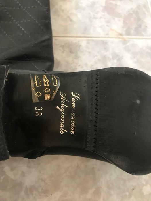 Продавам елегантни ботуши от естествена кожа 38 номер