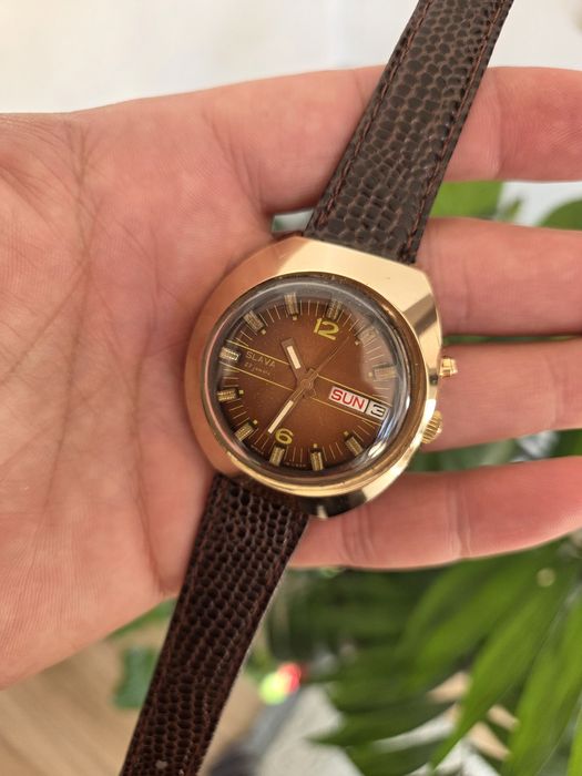 Ceas Slava Asimetric 27 Jewels Automatic (Seiko Omega Atlantic)