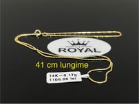 Bijuteria Royal CB : Lant aur 14k 3,17 grame