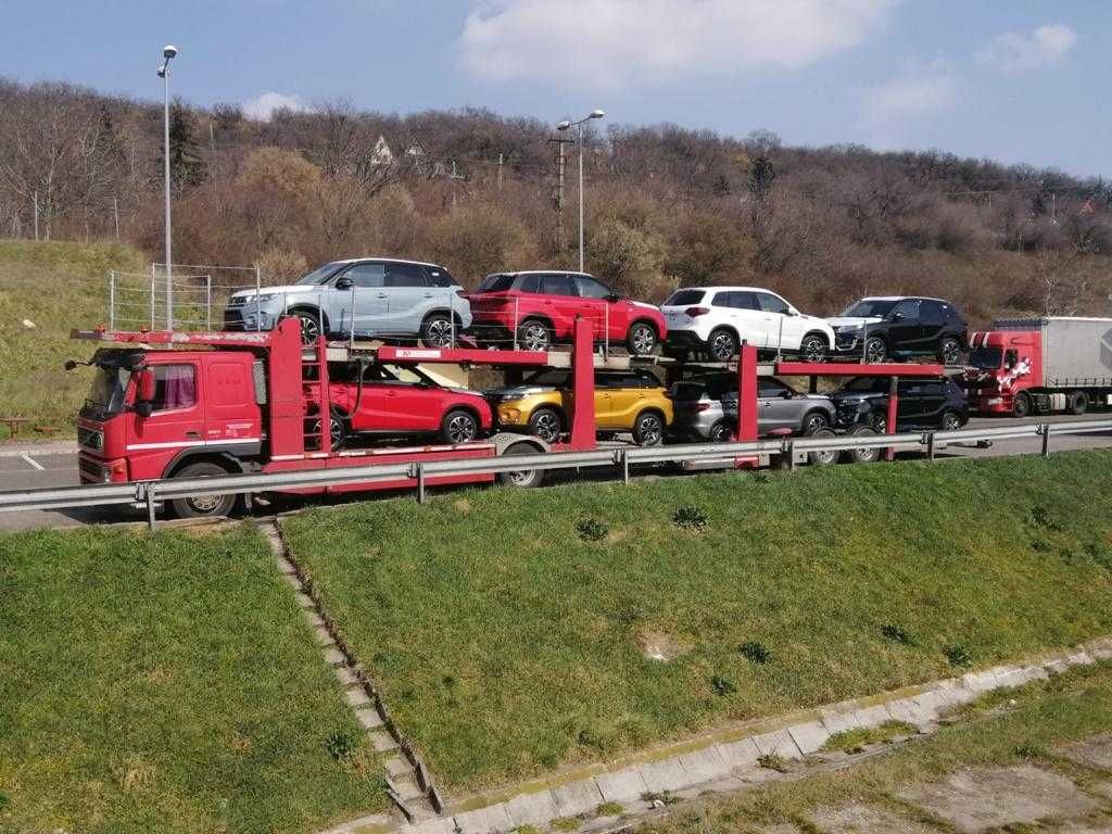 Transport auto pe platforma din Germania, Olanda, Belgia, Italia etc.