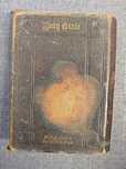 Biblia / Biblie veche , 1864 ,engleza, coperta piele, 14x11 cm