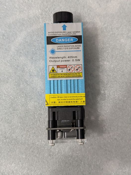 УФ лазерный модуль 405 нм 0.5Вт
