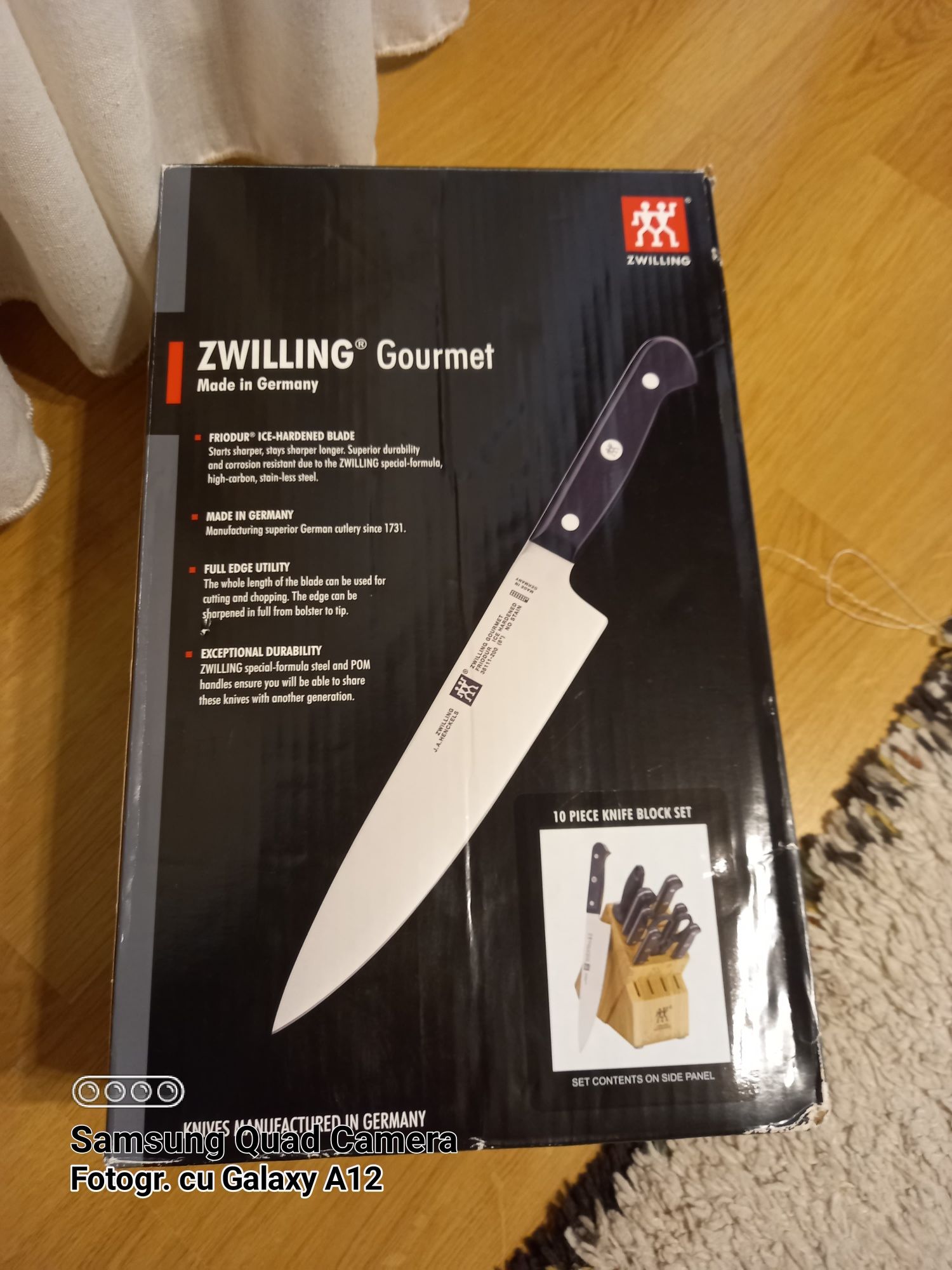 Set cuțite  profesionale 10 piese Zwilling  Solingen