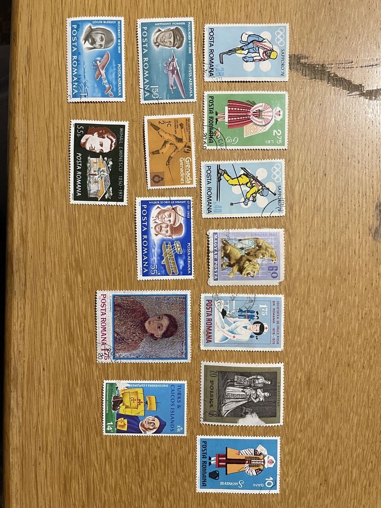 Vând timbre de colecție