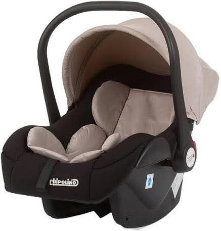 CHIPOLINO Стол за кола-кошница АМОРЕ I-SIZE (40-85 см) МАКАДАМИЯ