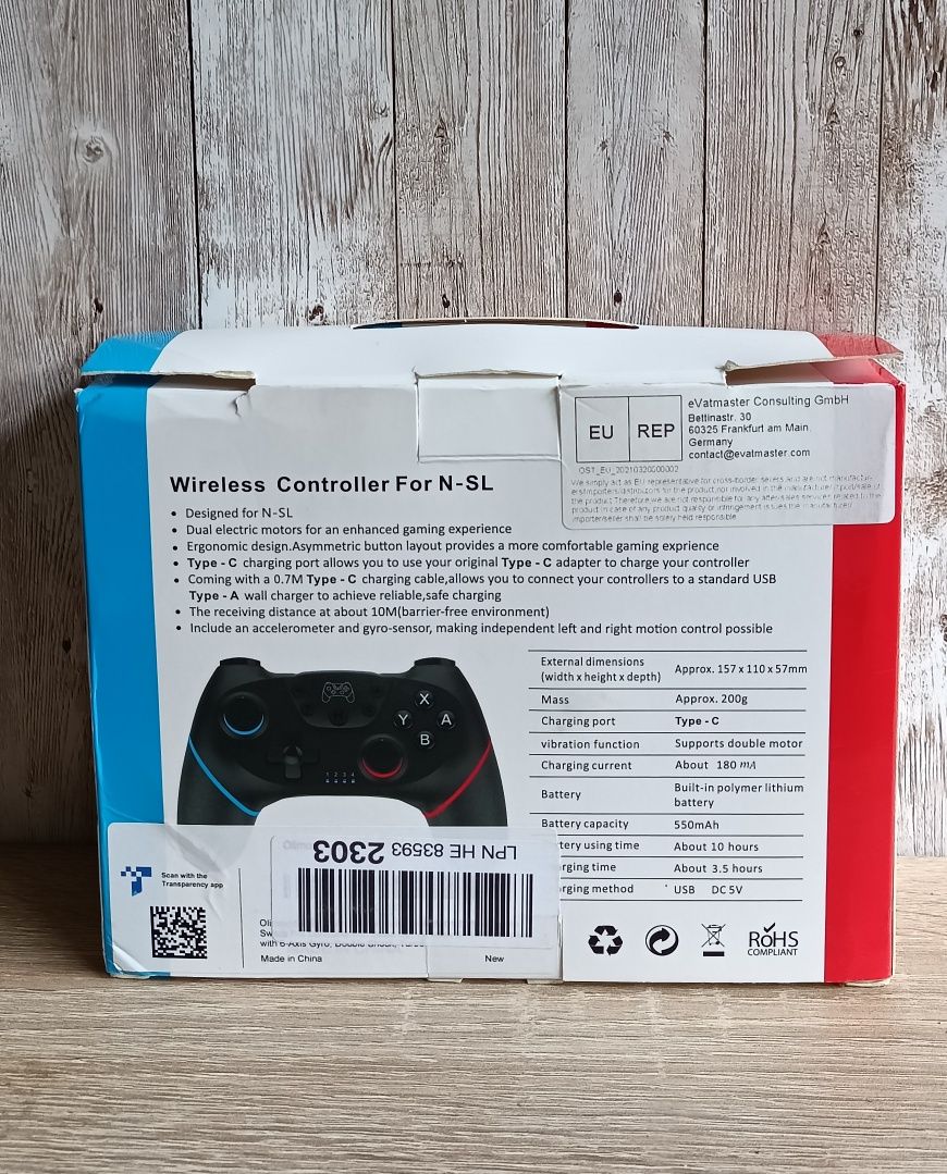Controller wireless Nintendo & Switch