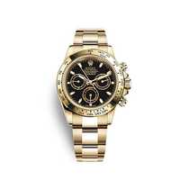 Часовник Rolex Daytona 18K Yellow Gold Black Dial