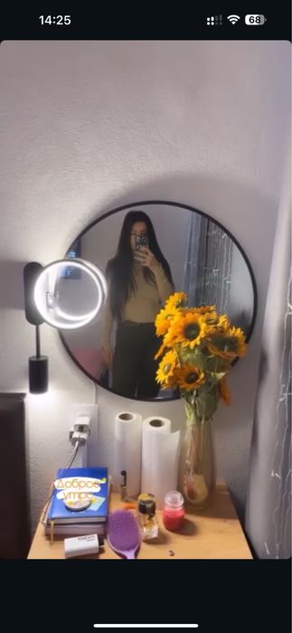 Тумба консоль с зеркалом