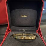 Brățară Cartier LOVE din aur cu diamante