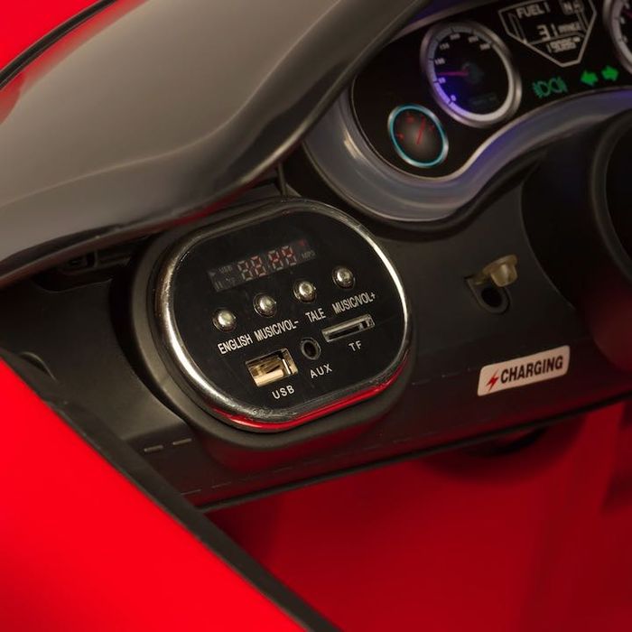 Masinuta electrica Mappy Speedy, Rosu