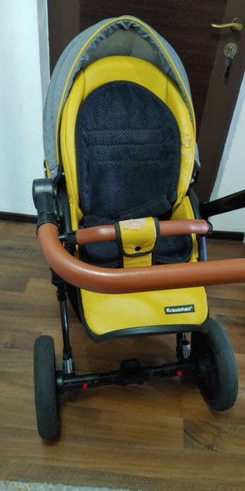 Carut Kraussman 3in 1, landou scoica si parte sport galben