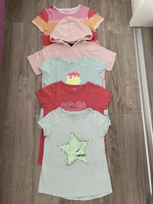 Lot tricouri pentru joaca pt.7-8 ani