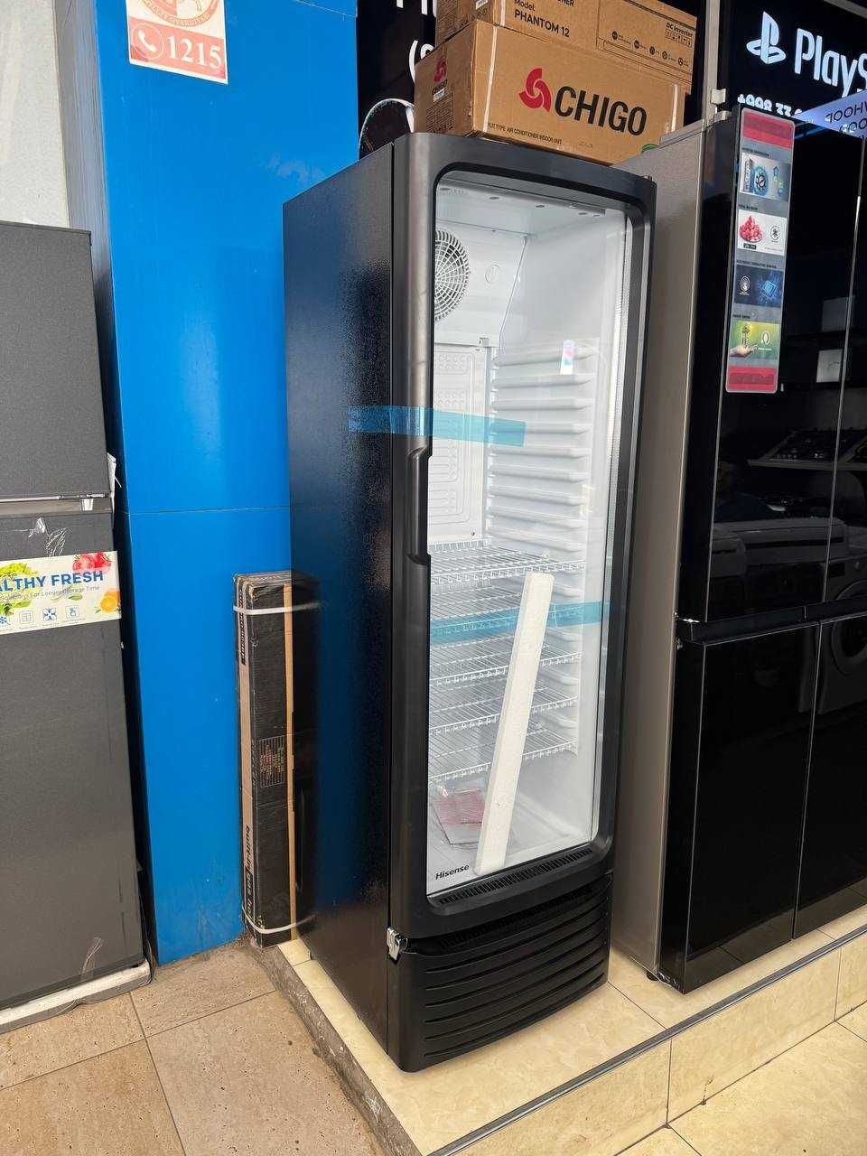 Витринный холодильник Hisense FL-37FCA 310L
