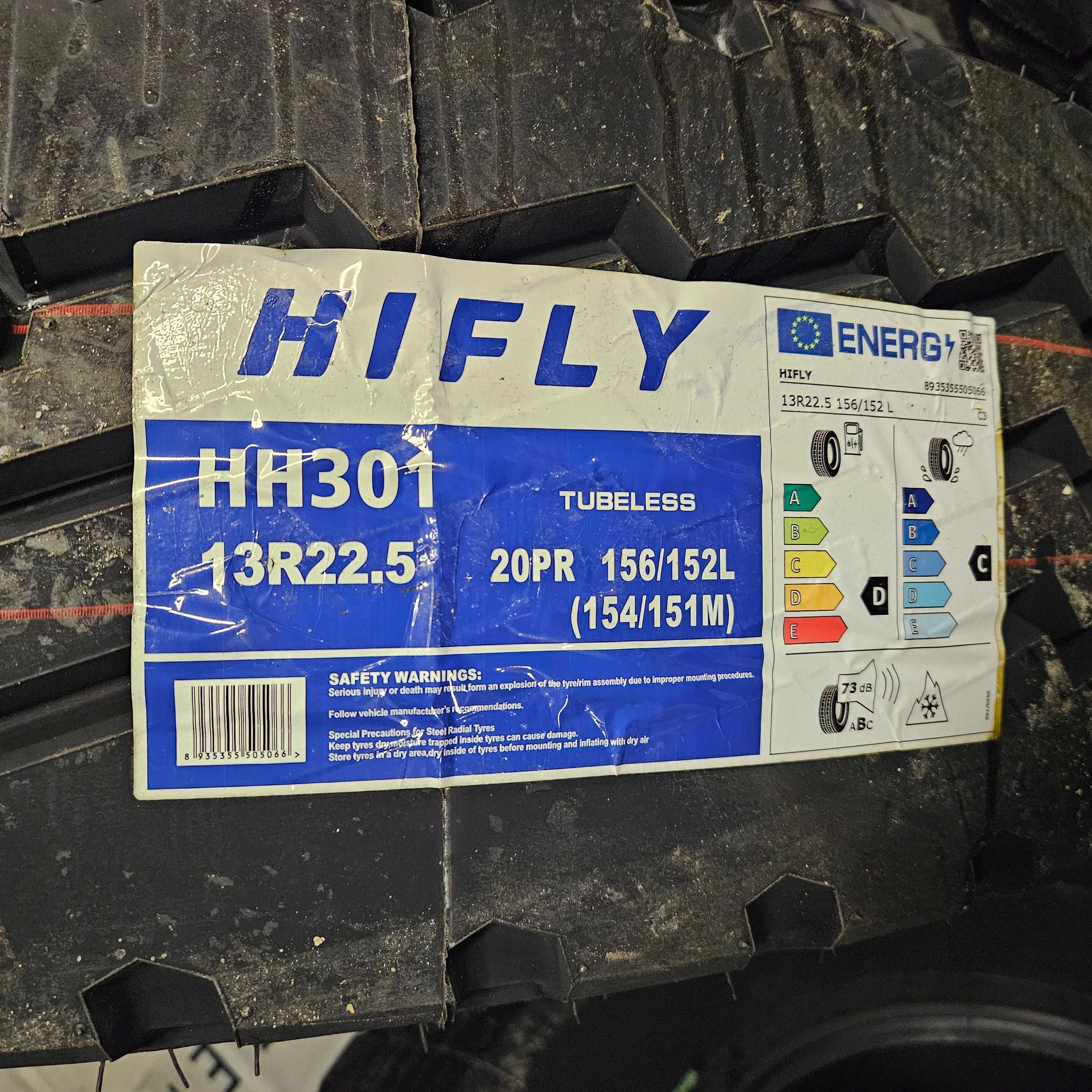 Нови гуми 13R22.5 TORQUE/HIFLY HH301 156/152L 20PR M+S 570лв. с ДДС