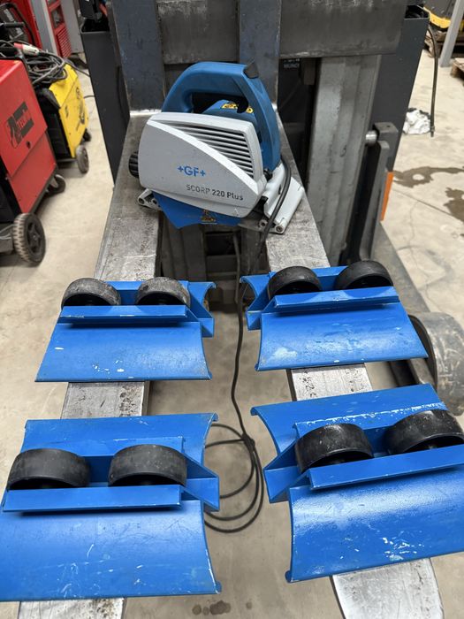 Teietor / fierastrau de teava PEHD Georg Fischer Scrop 220 / 20-220 mm
