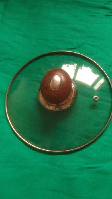 Стеклянная крышка для небольшой кастрюли 19см  17 см 20 см