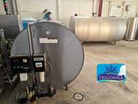 Tanc lapte ,bazin racire lapte , racitor lapte 3000 litri auto spalare