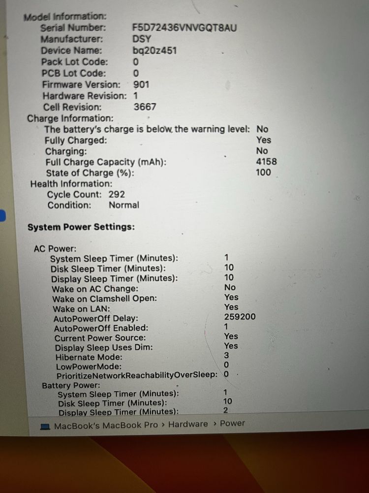 Macbook Pro 13 2017 година 128GB