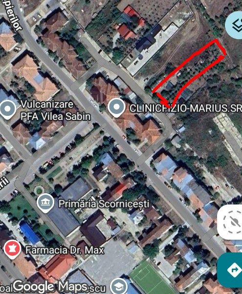 Se vinde teren intravilan in orasul Scornicesti judetul Olt