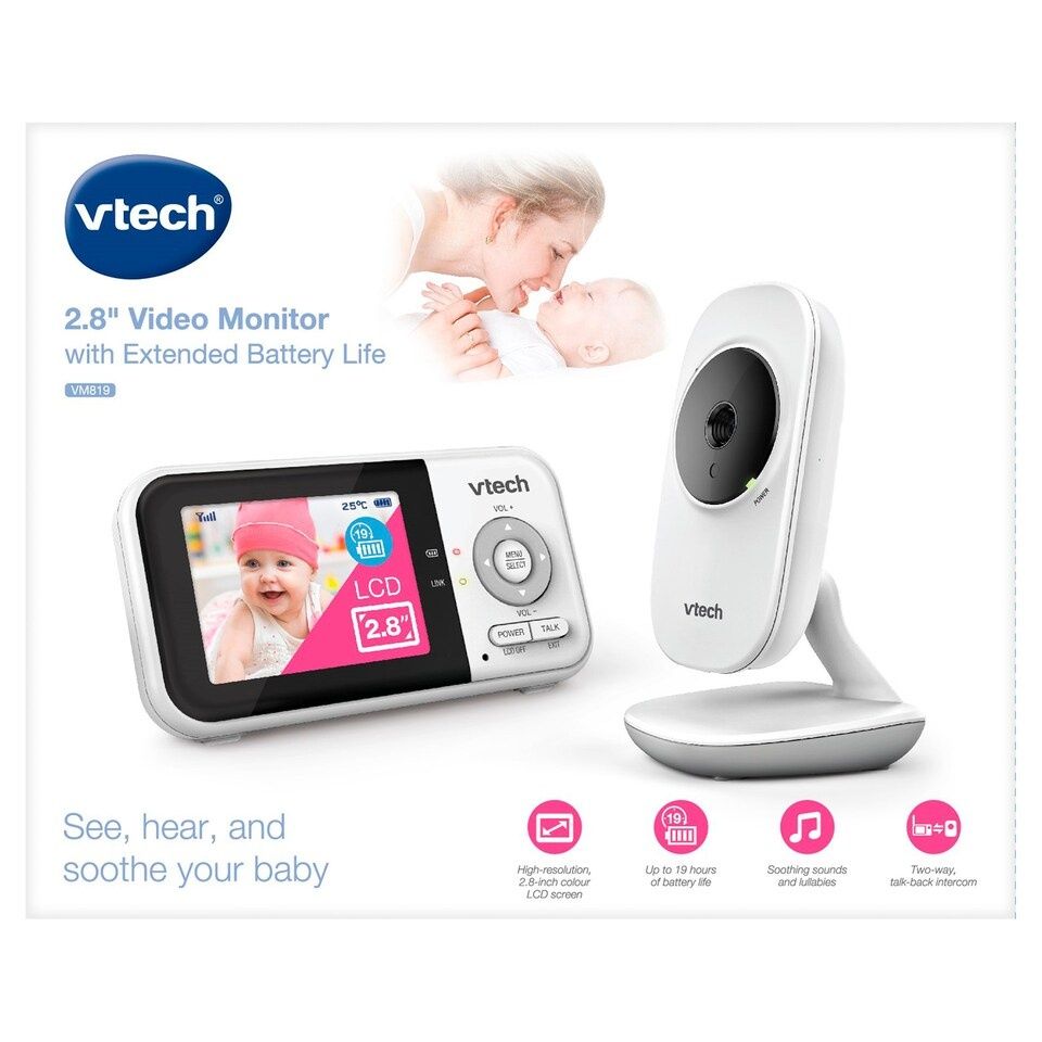 Радионяня Видеоняня Vtech VM819 с большой ёмкостью батареи до 29 часов