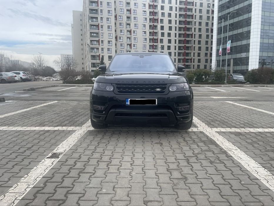 Range Rover Sport!  Full Option!  Santorini Black!  306 CP!