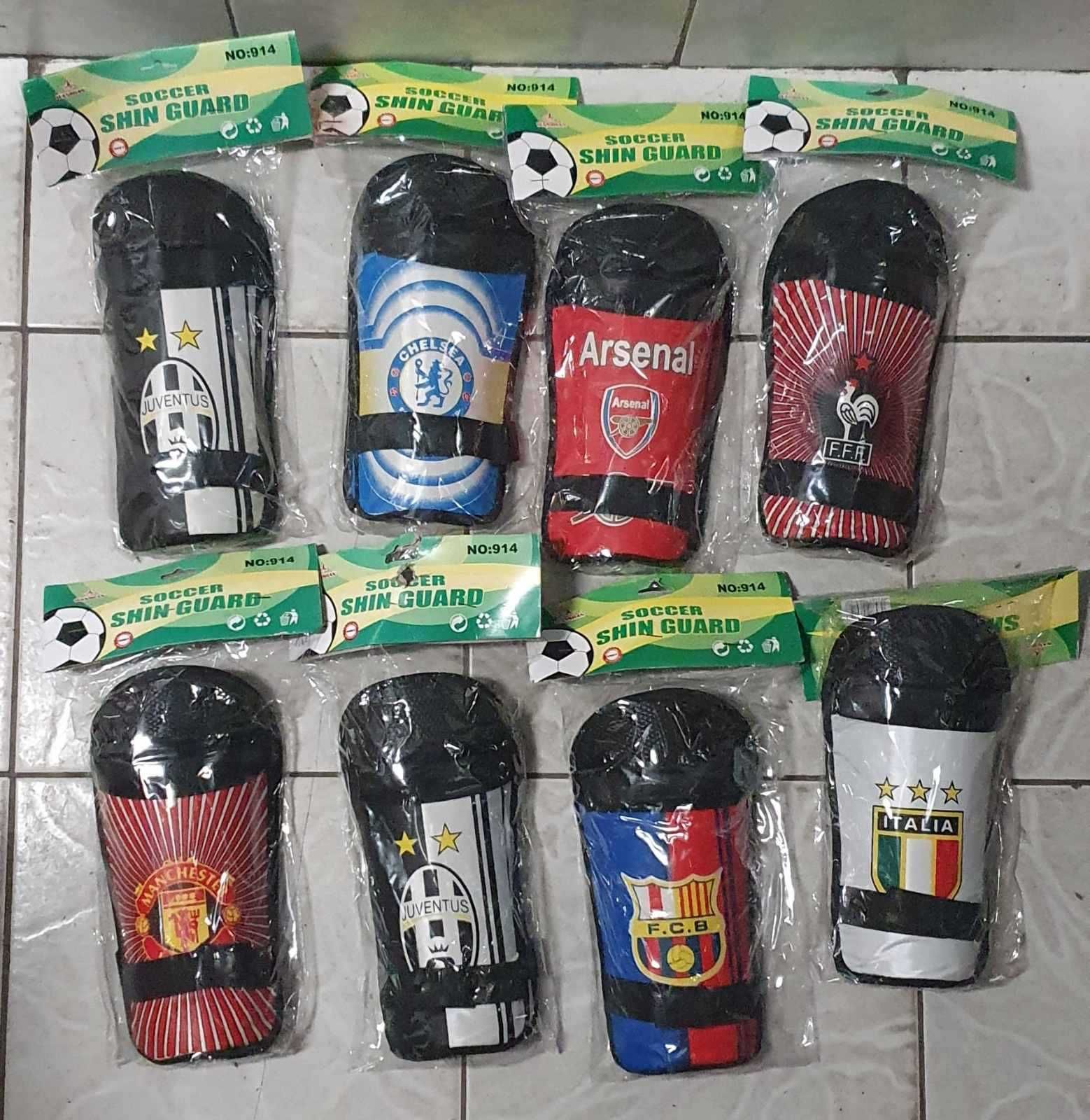 Футболни кори, калци и волейболни наколенки
