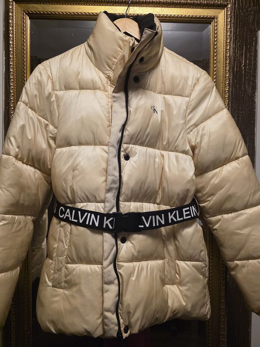 Оригинално яке Calvin Klein гъши пух ХС размер