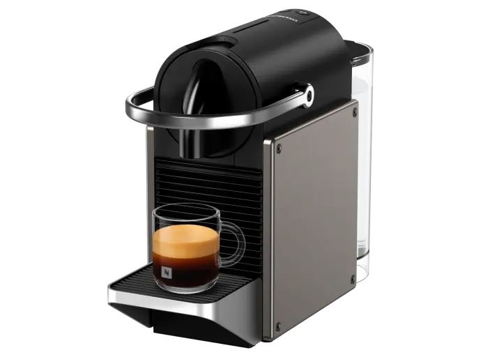кофемашинка Pixie titan от бренда Nespresso
