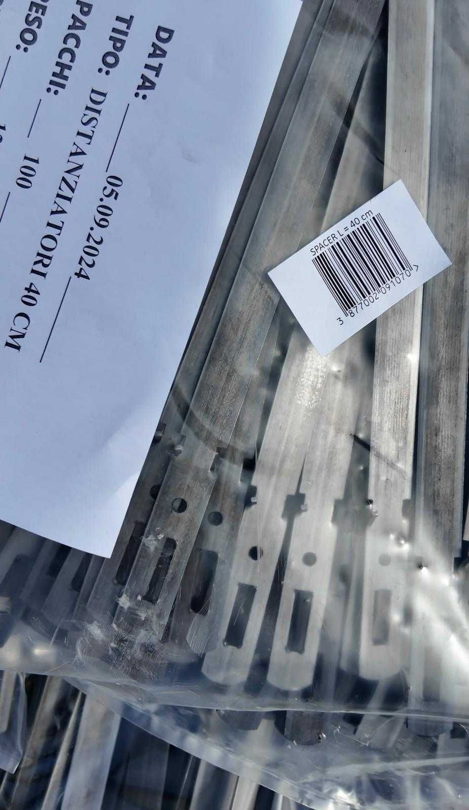 Montanți cofraje distantieri 0,90 €+tva