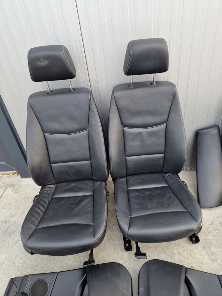 Interior piele BMW x1 e84 negru fara incalzire mic defect