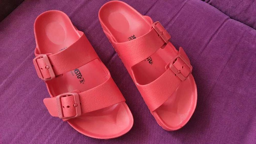 Slapi usori de plaja Birkenstock marimea 38