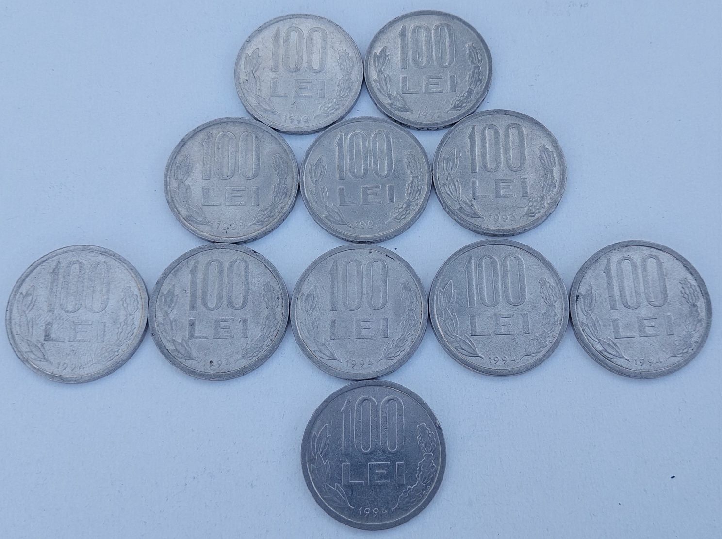 Colecție numismatică 100 lei