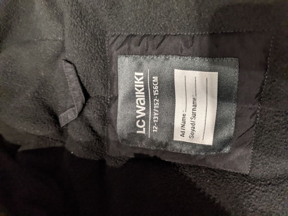 Куртка зимняя, черная, LC WAIKIKi, для 12-14 лет