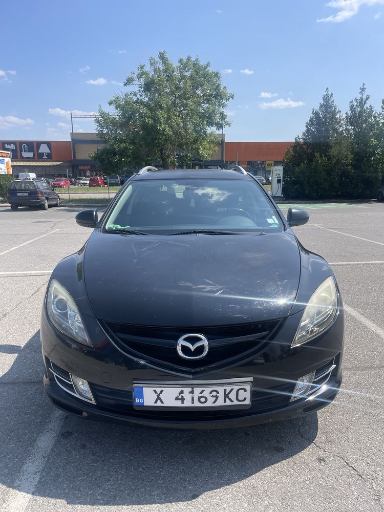 Mazda 6 черен металик в добро състояние