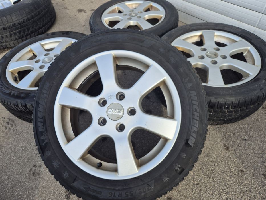 5х112/16 с гуми Фолксваген Ауди Шкода Сеат 5x112/16 Mercedes VW Skoda