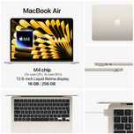 MacBook Air M4 16/256GB  13.6-inch  Starlight (2025)