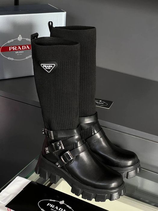 Уникални дамски ботушки Prada 36, 37, 39 номер