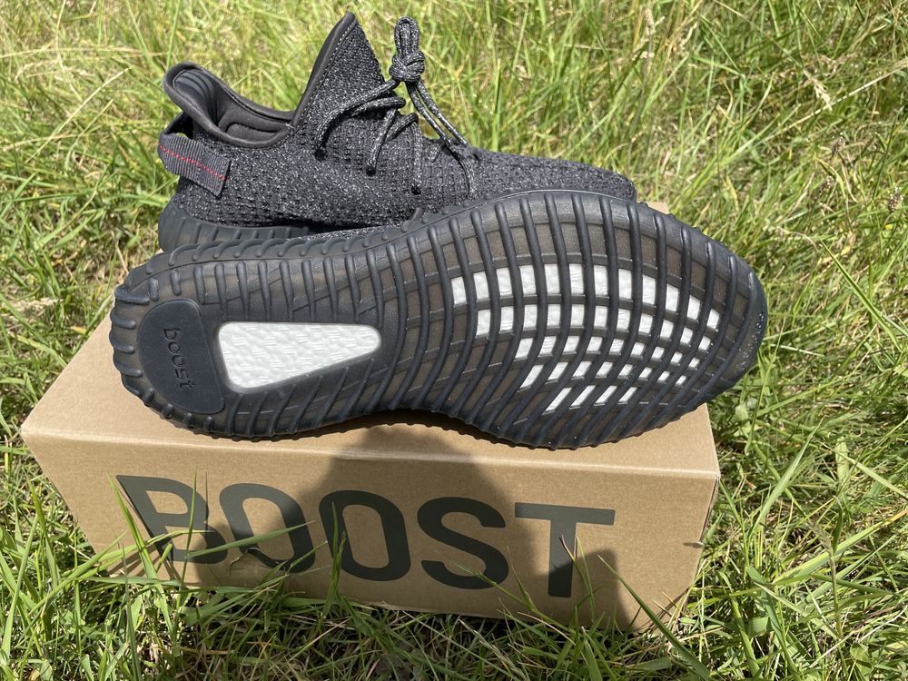 Adidas Yeezy Boost 350 V2 Static Black Reflective 43 44